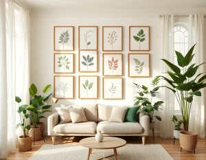 Groen aan de muur: zo kies je botanische posters